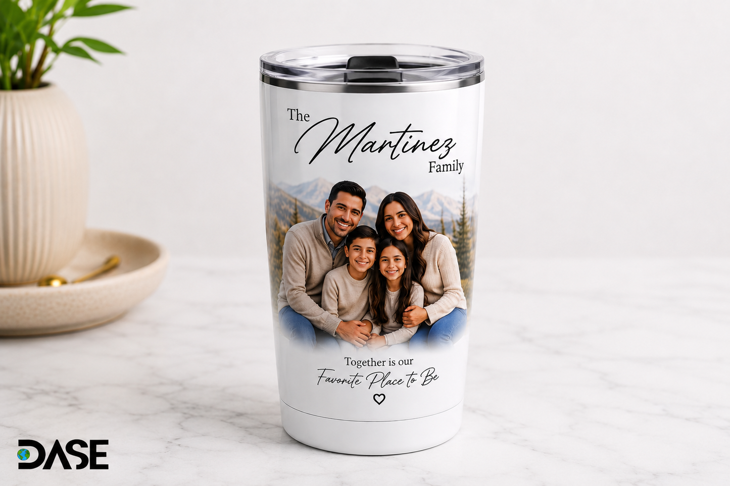Custom UV Printed Tumbler — Personalized with Your Photo, Name or Design