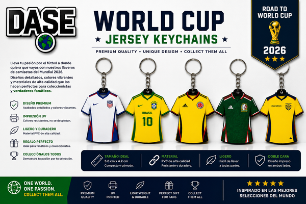 Custom Jersey Keychain — Free Shipping
